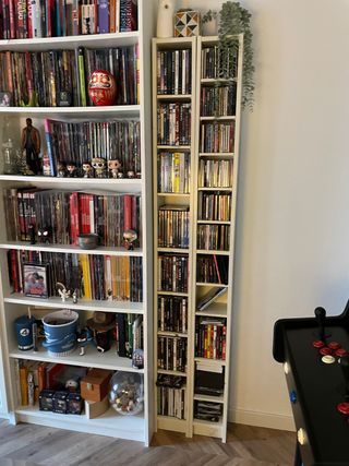 2 Estanterías DVD/CD Ikea Blancas