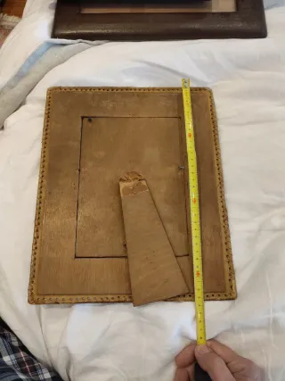 Marco fotos piel pintado principios siglo