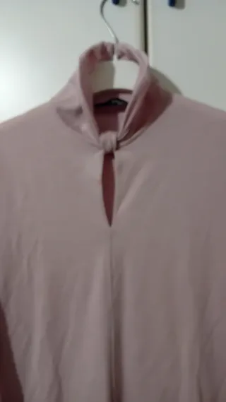 Maglia collo alto annodato donna/ragazza