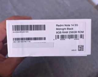 Xiaomi Redmi Note 14 5G Negro a estrenar