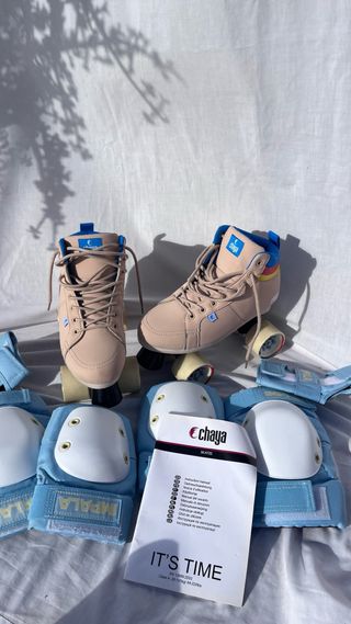 Patines Chaya Vintage 4 Ruedas con protectores