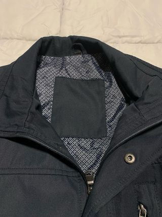 Chaqueta ligera azul de hombre