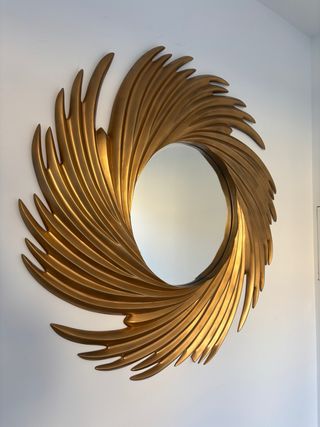 Espejo Decorativo Dorado