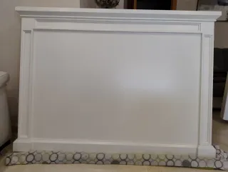 Base Madera para pared para Smart TV hasta 58"