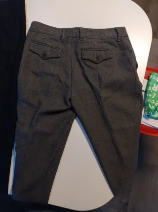 Pantaloni donna METRADAMO neri e grigi