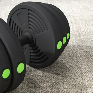 Kit Mancuernas 30kg + Barra