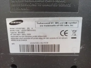 Televisión TV Samsung Negra