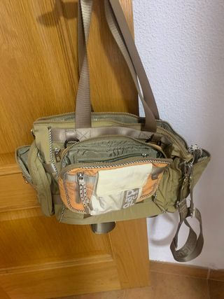 Bolso Desigual Beige y Naranja