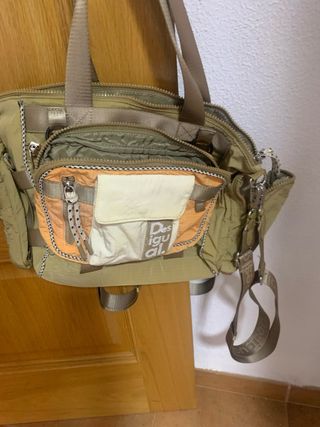 Bolso Desigual Beige y Naranja