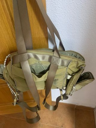 Bolso Desigual Beige y Naranja