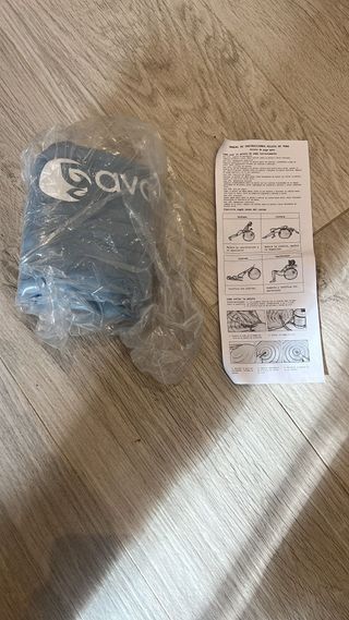 Pelota Yoga Azul con Bomba