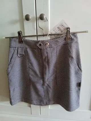 Falda Vichy Talla M Nueva