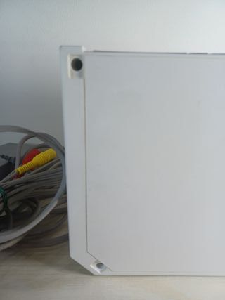 Nintendo Wii con cavi e sensore