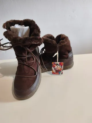 Botas Xti Mujer Talla 37 Marrones(nuevas)