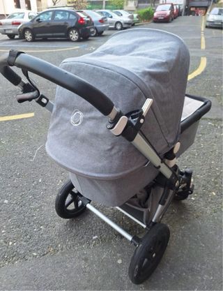 Carrito de bebé gris Bugaboo Camaleón 3 Classic