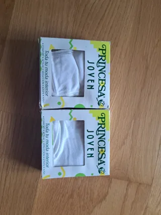 14 Braguitas niña Princesa Talla 10-12