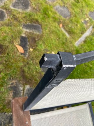 Mesa redonda jardín y 6 sillas