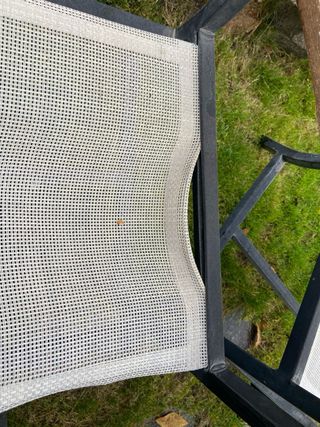 Mesa redonda jardín y 6 sillas