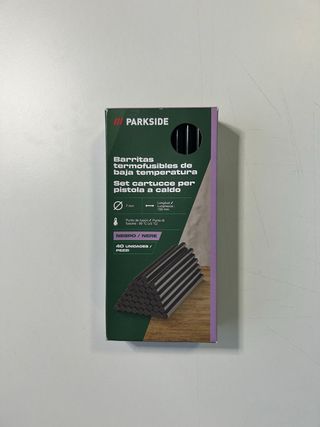 Barritas termofusibles Parkside 7mm x 150mm Negro