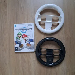 Mario Kart Wii + 2 Volantes Nintendo