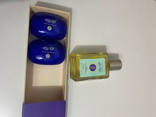 Agua de colonia y 2 jabones La Toja