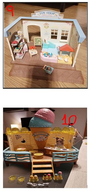 Dispongo de muchos productos de Sylvanian Families