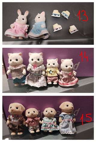 Dispongo de muchos productos de Sylvanian Families
