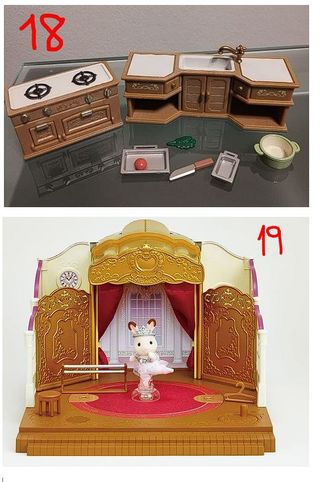 Dispongo de muchos productos de Sylvanian Families