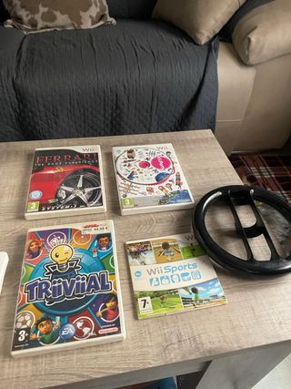 Nintendo Wii Bianca con Giochi e Accessori