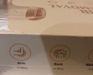 Depiladora IPL Sem Dor Rosa e Branca