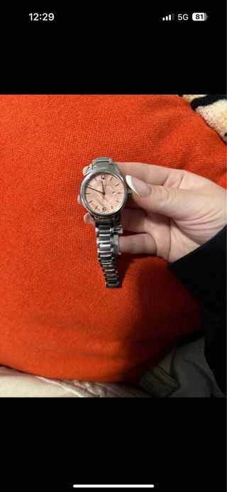Orologio Burberry donna quadrante rosa e cinturino
