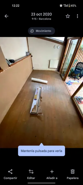 Suelo vinílico y parquet