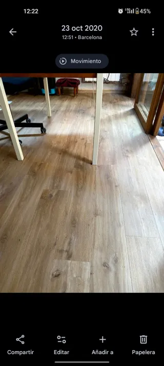 Suelo vinílico y parquet