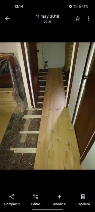 Suelo vinílico y parquet