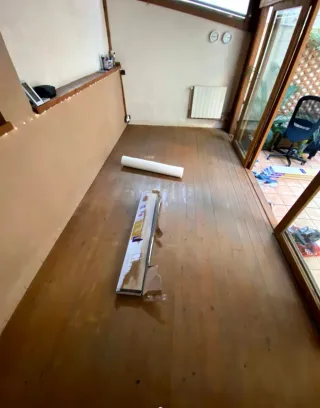 Montaje de Suelo vinílico y parquet