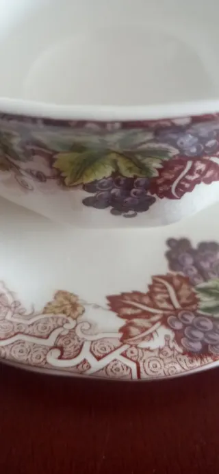 Tazas consomé La Cartuja antiguas