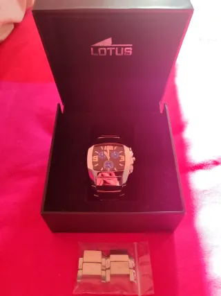 Lotus 15313/D Reloj Cronógrafo Plata