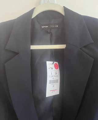 Blazer oversize Lefties negro Talla S