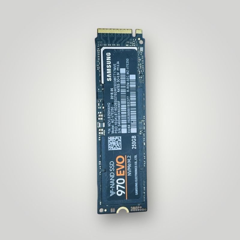 SSD Samsung 970 EVO 250GB NVMe M.2 afbeelding 2