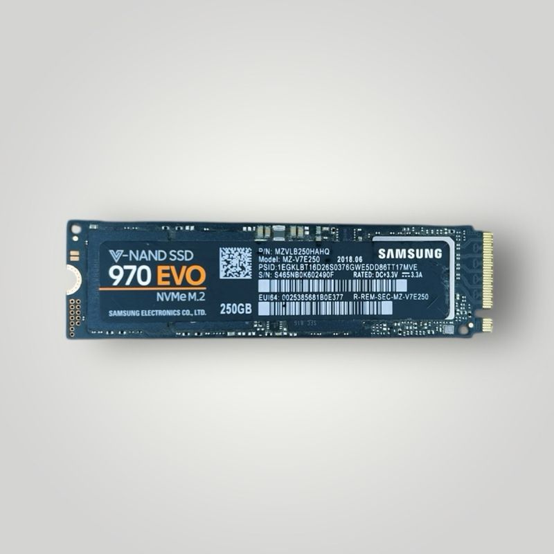 SSD Samsung 970 EVO 250GB NVMe M.2 afbeelding 4