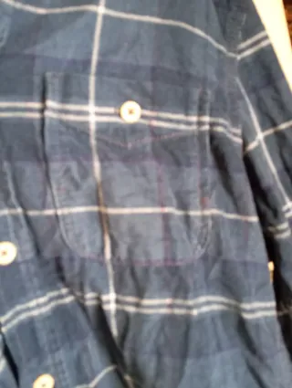 Camisa Jack & Jones cuadros azul Talla M