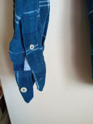 Camisa Jack & Jones cuadros azul Talla M