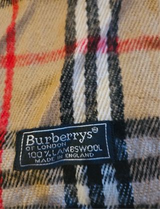 Bufanda Burberry Clásica Tartán Beige
