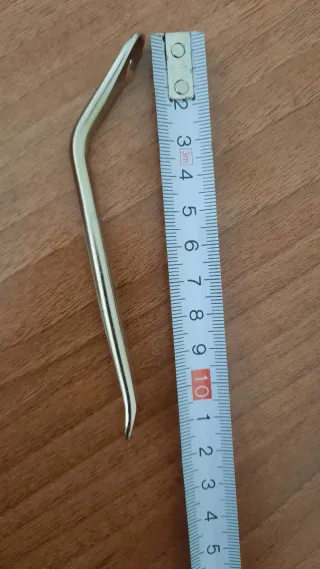 2 desmontadores de metal para bicicleta