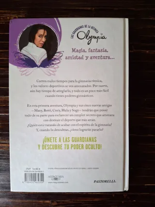 Dos libros de Olympia y las Guardianas de la Rítmi