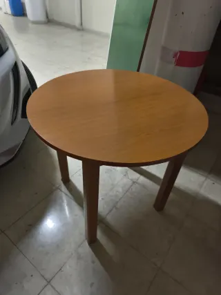 Mesa comedor extensible madera