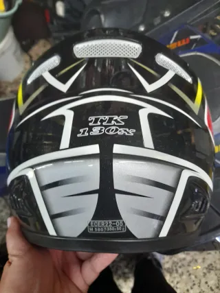 Casco Integral TAKACHI Rojo y Negro