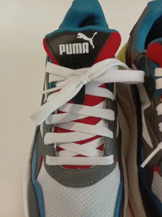 Scarpe Puma Multicolor Bianche