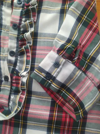 Vestido Vilagallo Cuadros