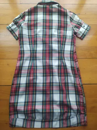 Vestido Vilagallo Cuadros